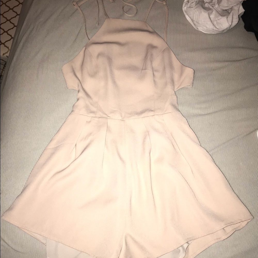 Nude Romper